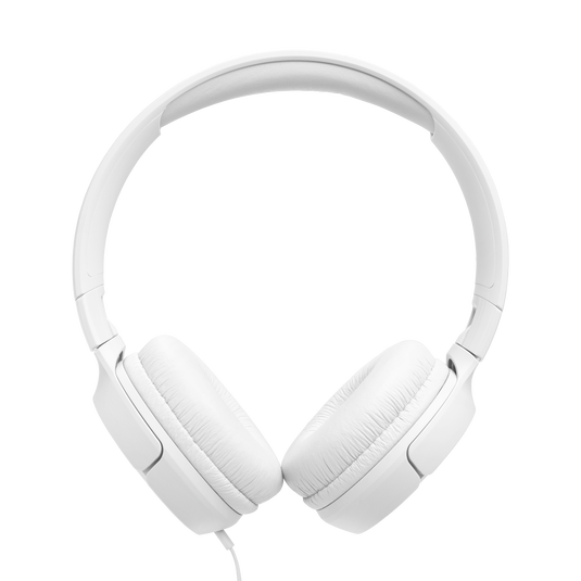JBL Tune 520C USB-C - White - Hi-Res wired on-ear headphones - Left image number null